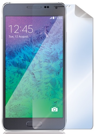 Premiova ochranna folie displeje CELLY pro Samsung A500 Galaxy A5, leskla, 2ks
